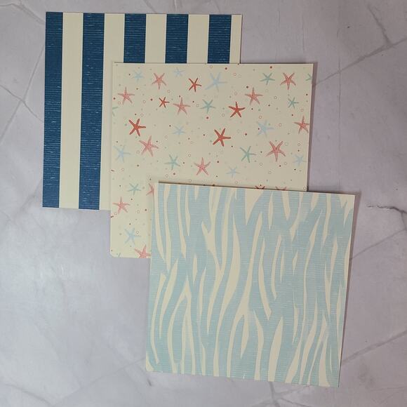 Stampin Up SEASIDE SHORE Stamp Set & BY THE SHORE 6x6 DSP - 12pcs - Picture 7 of 10